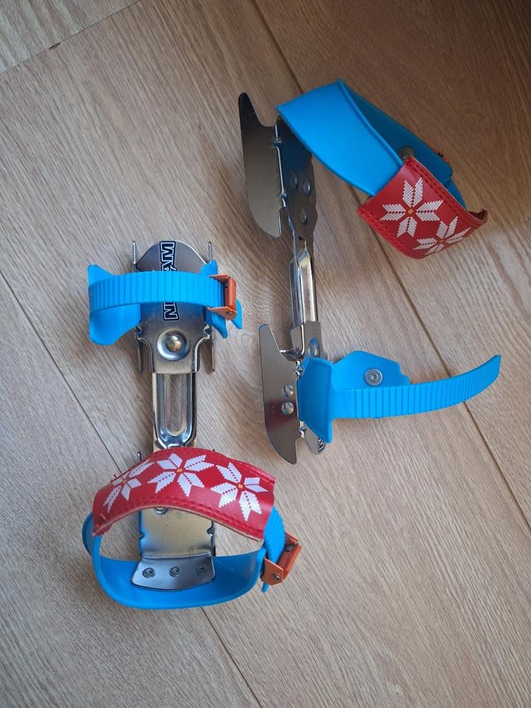 Nijdam schaatsen met dubbele ijzers, Sport en Fitness, Schaatsen, Ophalen, Gebruikt, Overige typen, Nijdam