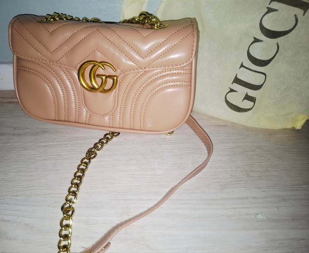 Gucci tas schoudertas nieuw, Ophalen of Verzenden, Nieuw, Beige, Schoudertasje