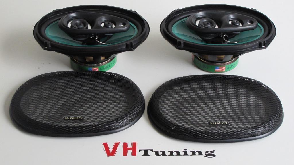 Marquant MCS-69 6"x 9" 200W 4 way car speakers 4 Ohm, Ophalen of Verzenden, Nieuw