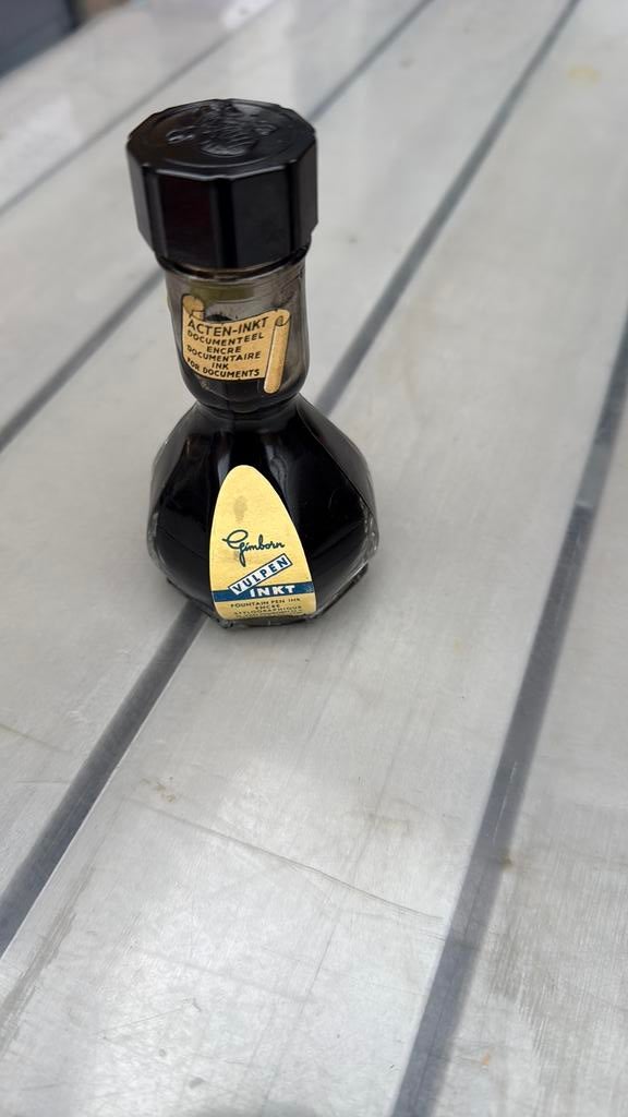 Gimborn schrijfinkt, Verzamelen, Pennenverzamelingen, Ophalen of Verzenden, Zo goed als nieuw, Balpen, Overige merken