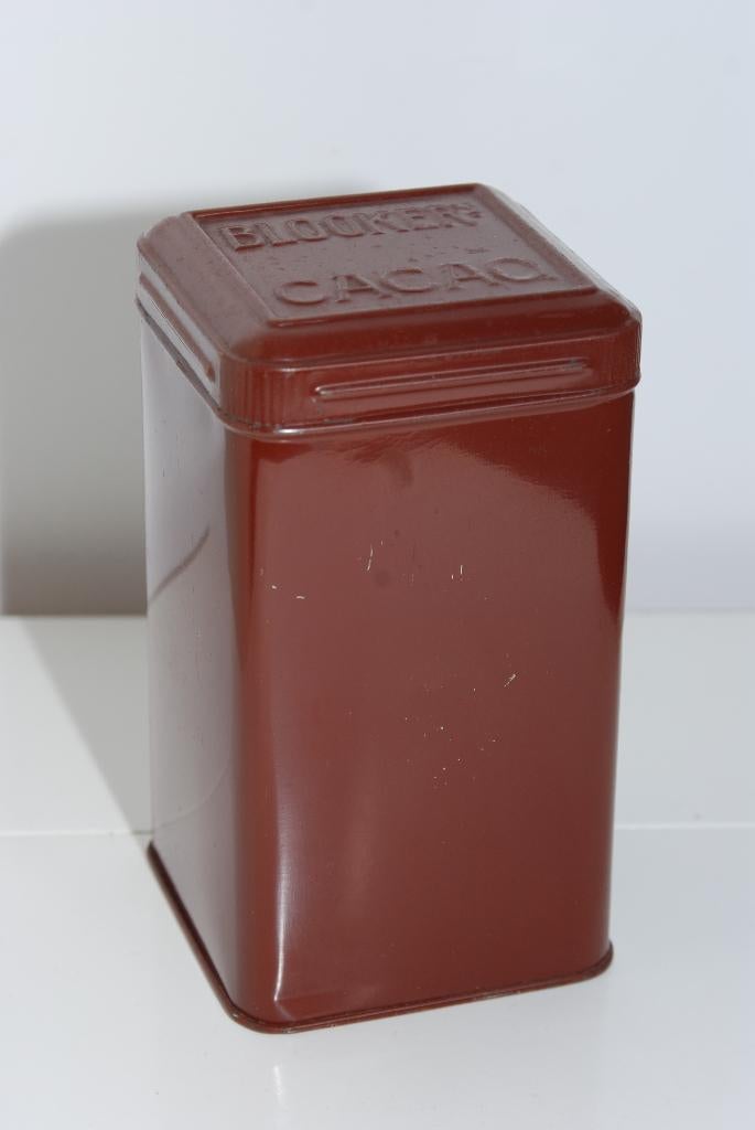 Oud cacao blikje, Verzamelen, Blikken, Ophalen of Verzenden, Gebruikt, Overige