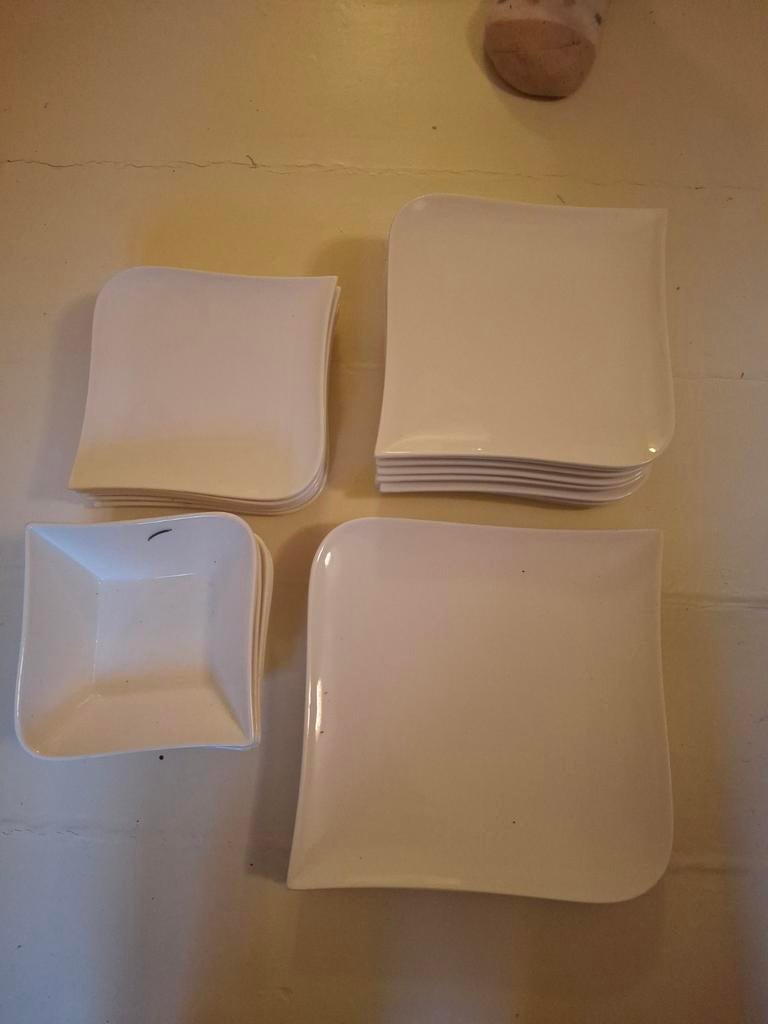 Sam&Squito Delight Borden Set, Huis en Inrichting, Woonaccessoires | Onderzetters, Gebruikt, Bord, Ophalen of Verzenden