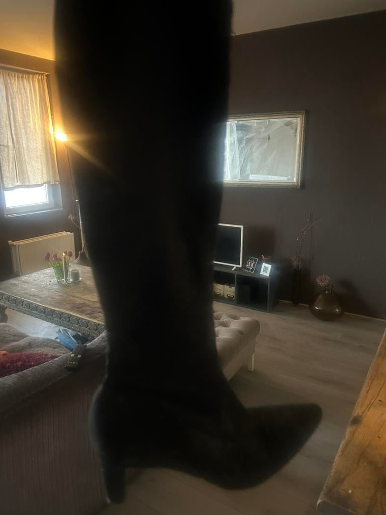 Panara laarzen, Kleding | Dames, Ophalen of Verzenden, Zo goed als nieuw, Zwart, Hoge laarzen