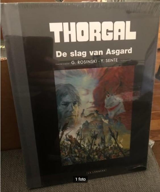 De slag van Asgard thorgal luxe hardcover k2, Boeken, Eén stripboek, Ophalen of Verzenden, Zo goed als nieuw