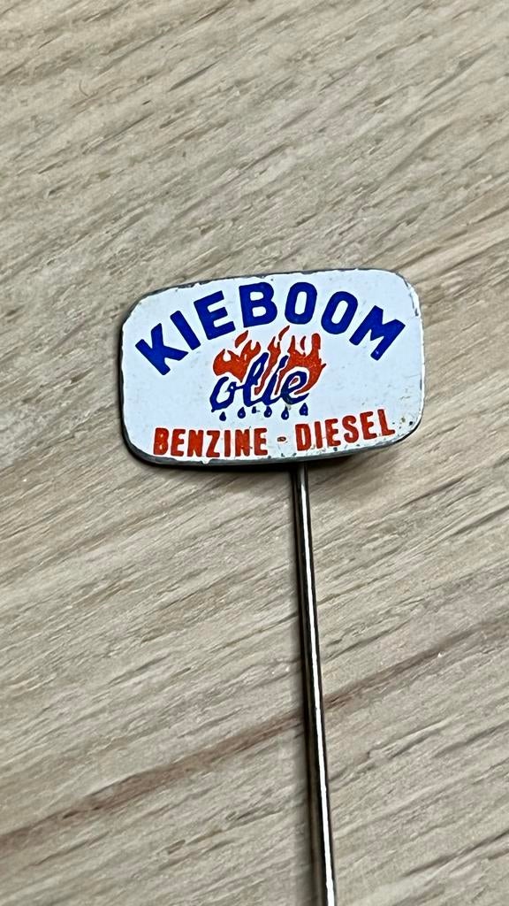 Kieboom Olie Speldje/Pin - Benzine Diesel, Gebruikt, Ophalen of Verzenden, Speldje of Pin, Nvt