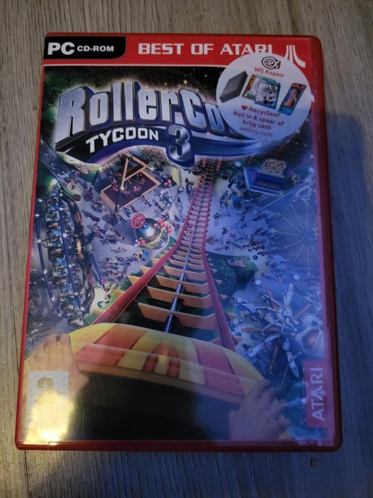 Roller Coaster Tycoon 3 - Gebruikt, Gebruikt, 1 speler, Ophalen of Verzenden, Vanaf 3 jaar