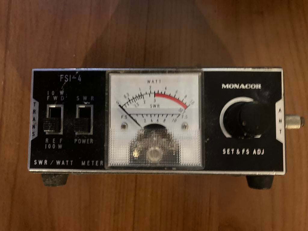 SWR meter voor antenne 27 mc.zender ontvanger., Ophalen, Zo goed als nieuw