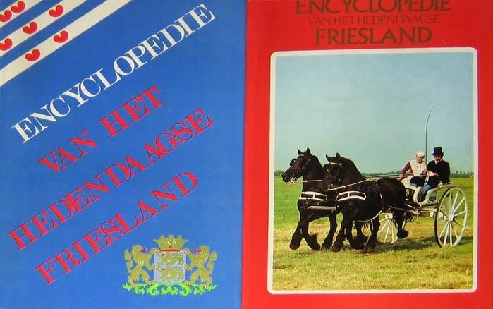 Encyclopedie van het hedendaagse Friesland 2 delen, Ophalen of Verzenden, Zo goed als nieuw