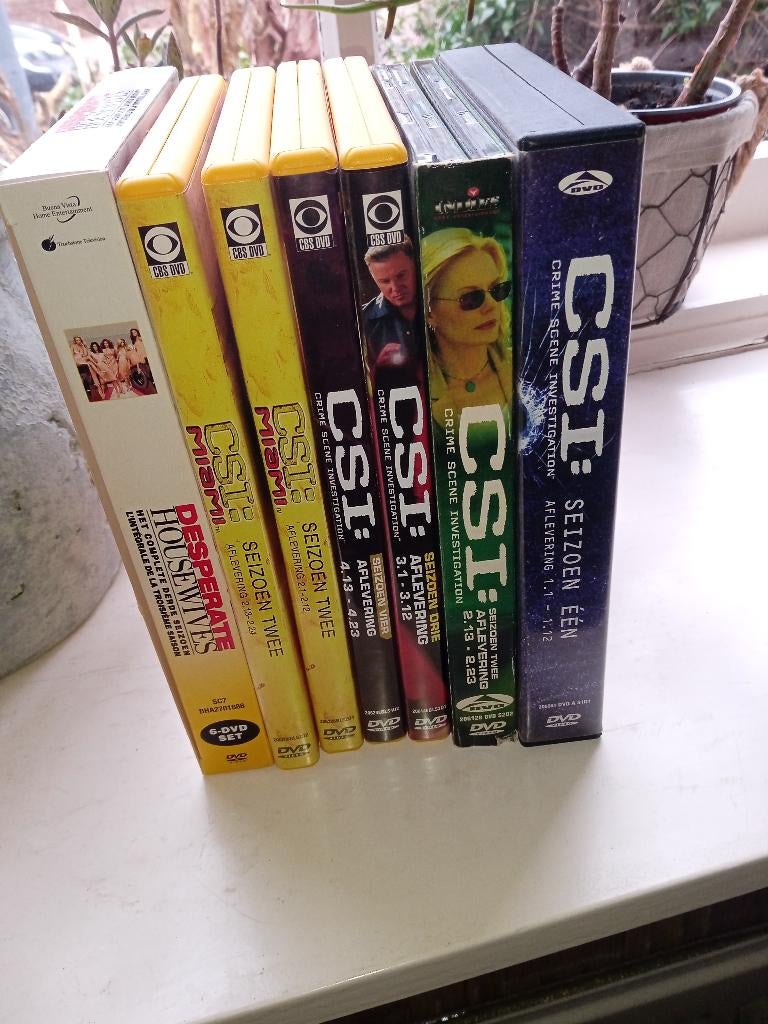 DVD CSI seizoen 1,2,3,4, Cd's en Dvd's, Vanaf 12 jaar, Ophalen of Verzenden, Zo goed als nieuw, Actie en Avontuur