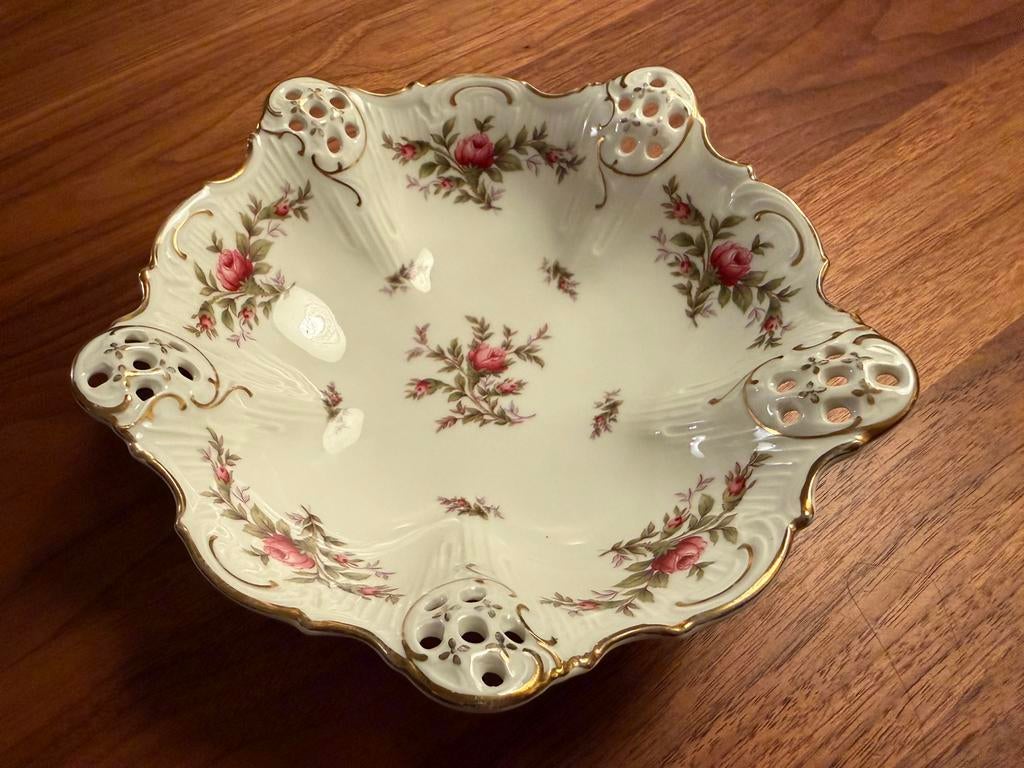 Rosenthal Moliere Moodrose schaal 20cm, Antiek en Kunst, Ophalen of Verzenden