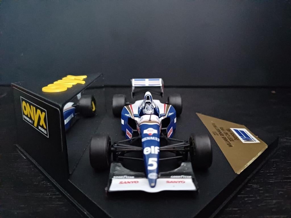 Onyx 1:43 Williams Renault Damon Hill, Ophalen of Verzenden
