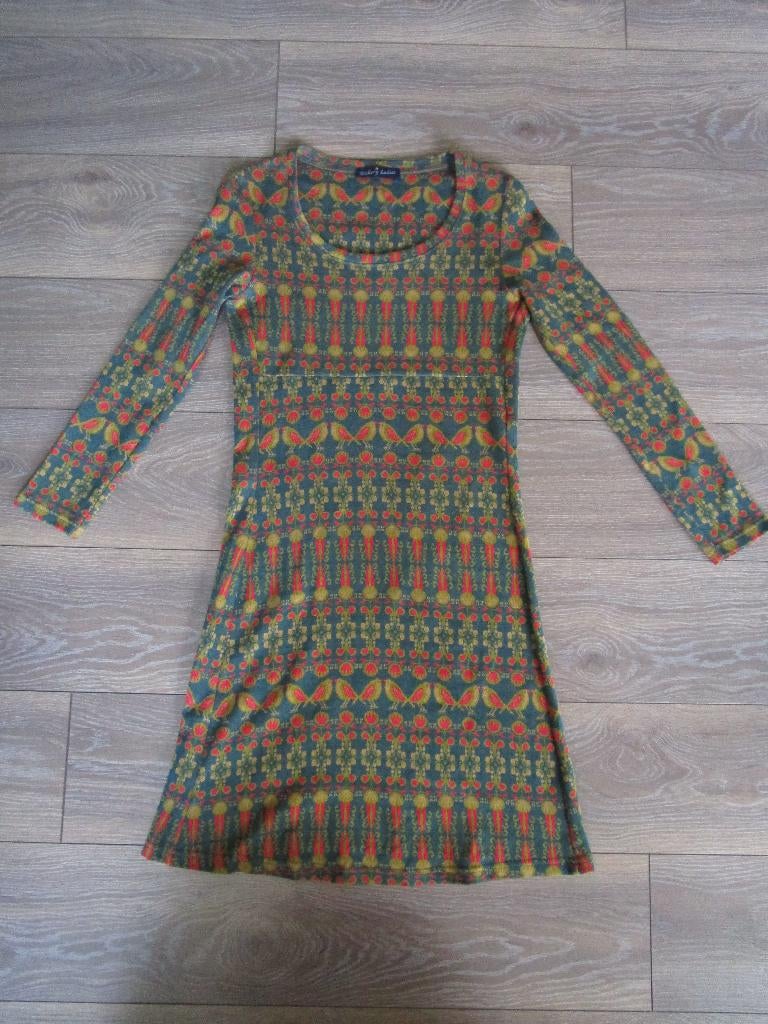 Nieuwe jurk merk Bakery Ladies maat S, Kleding | Dames, Jurken, Nieuw, Maat 36 (S), Overige kleuren, Onder de knie, Ophalen of Verzenden