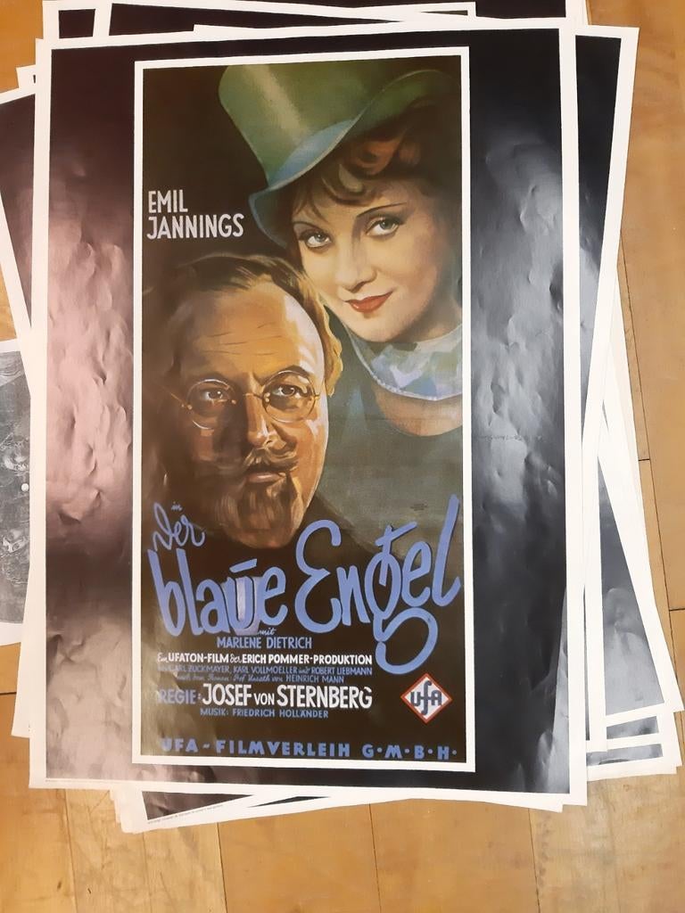 Grote Filmposters - Der Blaue Engel, Verzenden