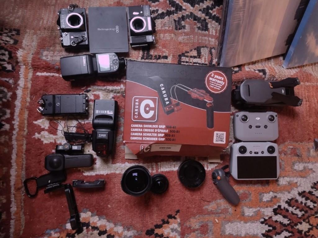 Black Magic Cloud Pod, FishEye lenses (Sony), Insta360 1inch, Ophalen of Verzenden, Gebruikt, Groothoek Fisheye-lens