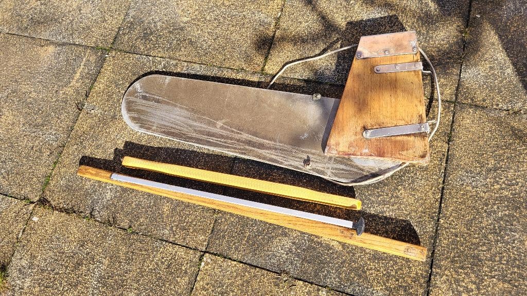 Roer zeilboot compleet met helmstok en verlenger, Ophalen of Verzenden, Gebruikt, Overige typen