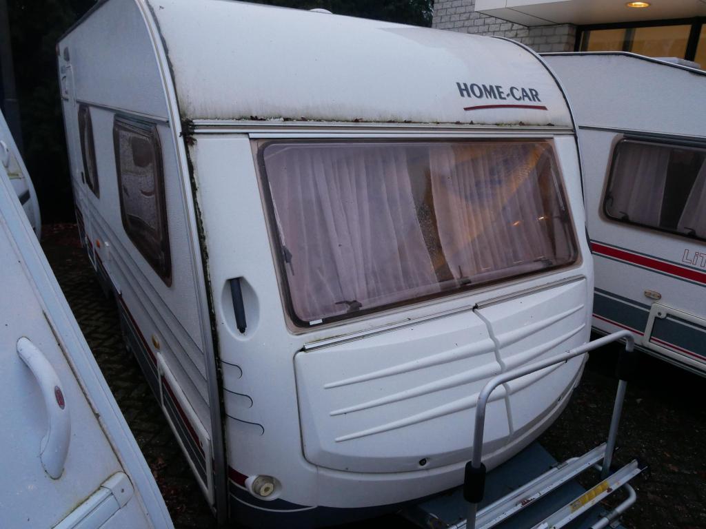 Home-Car Racer Fantasy 43 Incl. Mover, Fietsenrek, Caravans en Kamperen, Caravans, Home-car, Schokbreker, Bedrijf, Treinzit