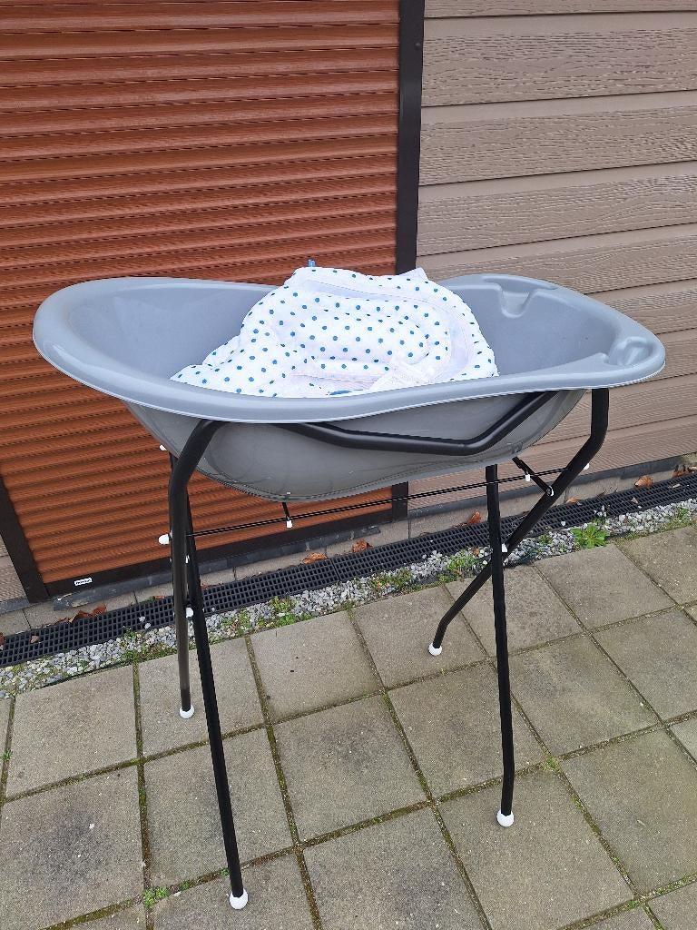Baby bad met standaard NIEUW, Zo goed als nieuw, Badje, Standaard, Ophalen