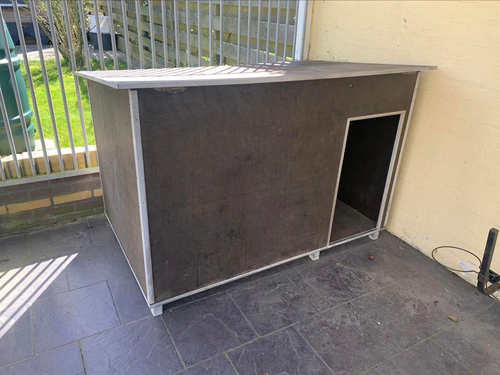 Hondenhok buitenverblijf, Ophalen, 65 tot 100 cm, Hondenhok, 110 cm of meer