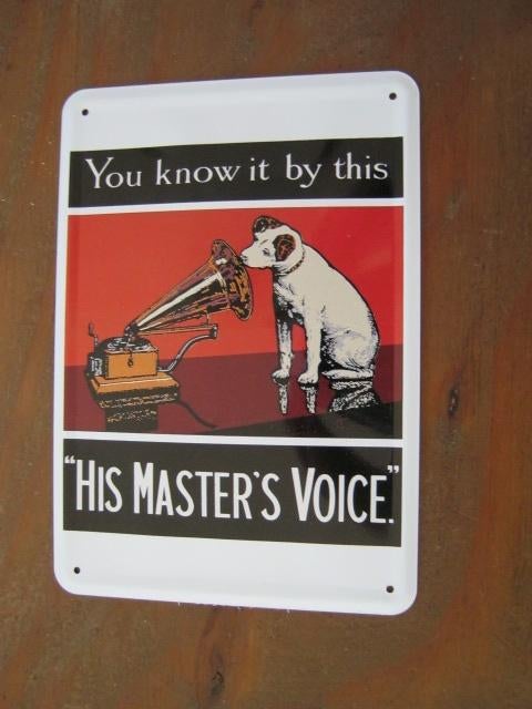 Blikken Ansichtkaart  10 bij 15  cm  zie foto´s  nr 7839, Verzenden, Nieuw