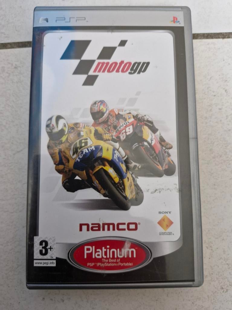 MotoGP PSP Game - Platinum Editie, Spelcomputers en Games, Games | Sony PlayStation Portable, Gebruikt, 1 speler, Racen en Vliegen