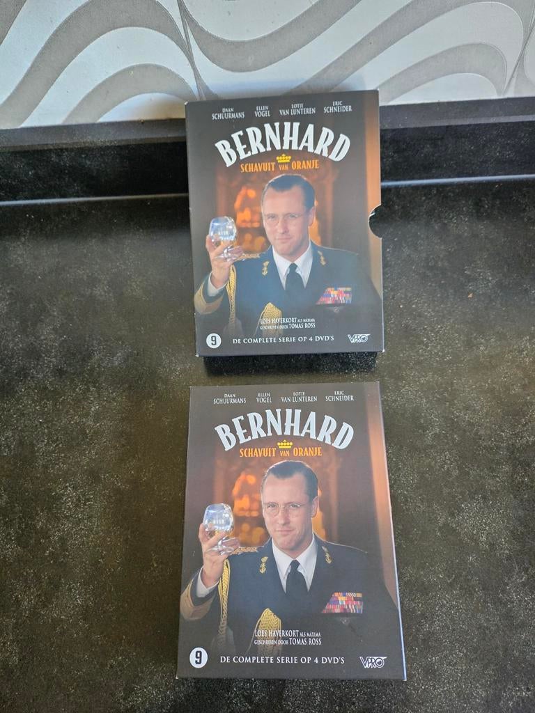 Bernhard, Schavuit van Oranje (4-dvd box), Vanaf 12 jaar, Ophalen of Verzenden, Zo goed als nieuw