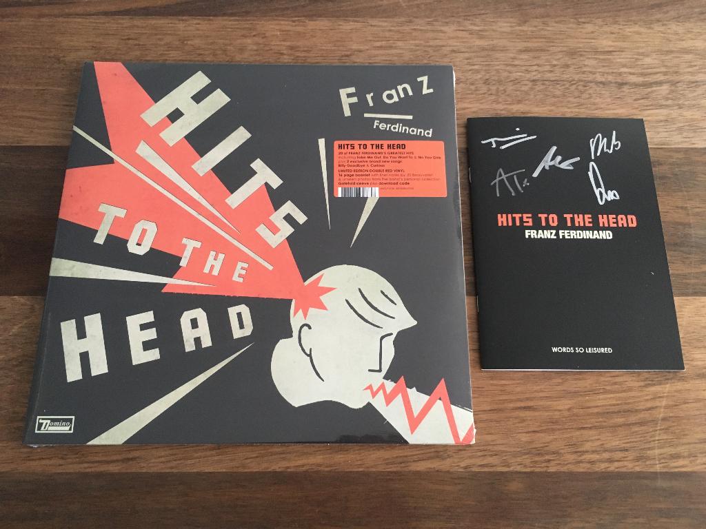 Vinyl 2LP Franz Ferdinand Hits To The Head RED SIGNED NIEUW, Geseald, 2020 tot heden, Ophalen of Verzenden, 12 inch