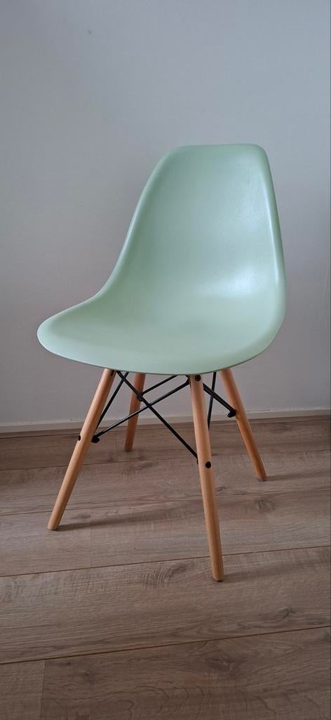 Sklum Brich Scandinavische Eetkamerstoel - Mintgroen, Huis en Inrichting, Stoelen, Ophalen, Gebruikt, Scandinavisch, Eén