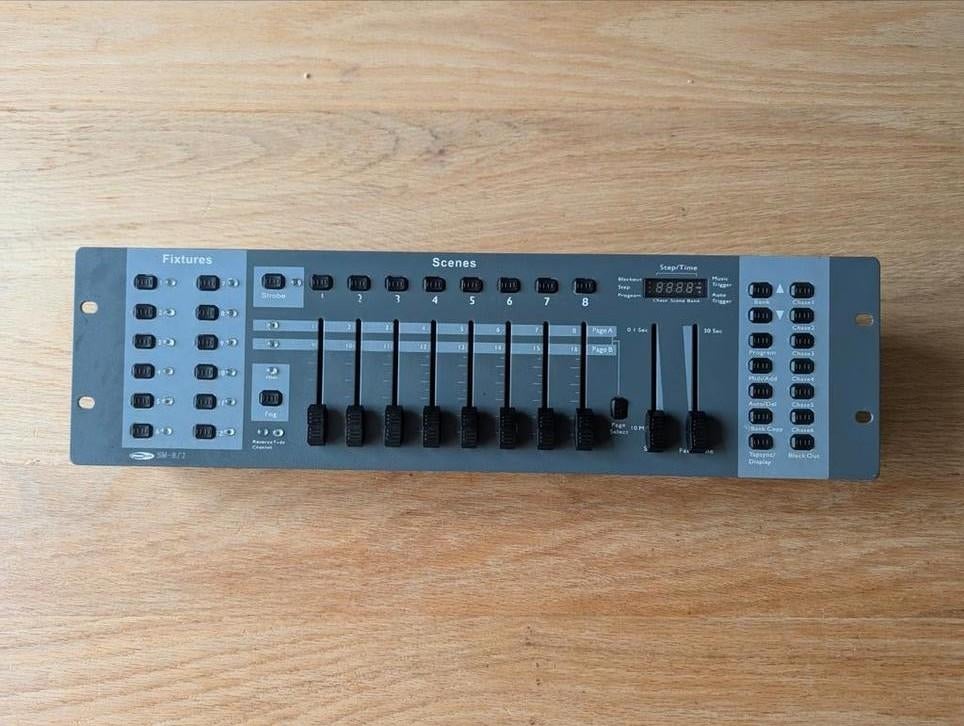 Showtec SM-8/2 DMX Controller - Lichtsturing, Ophalen of Verzenden, Gebruikt, Overige typen