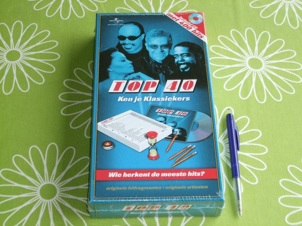 Nieuw in seal: Top 40 - ken je klassiekers, Vijf spelers of meer, Ophalen of Verzenden, Nieuw