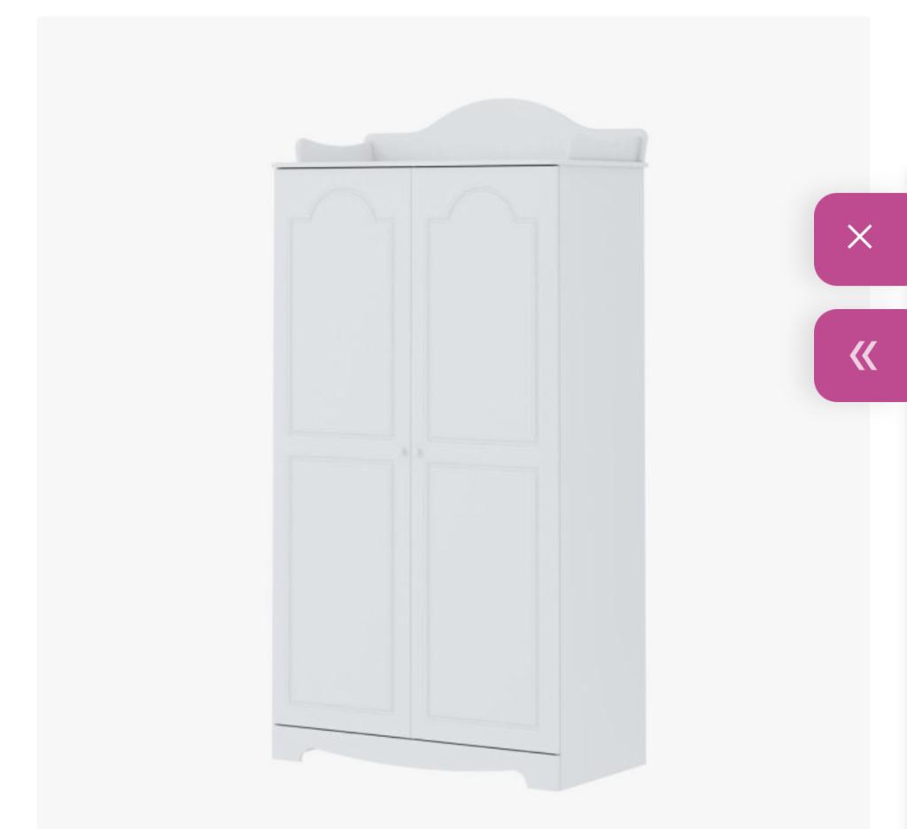 Baby kledingkast, Ophalen, Met deur(en), 50 tot 100 cm, Zo goed als nieuw