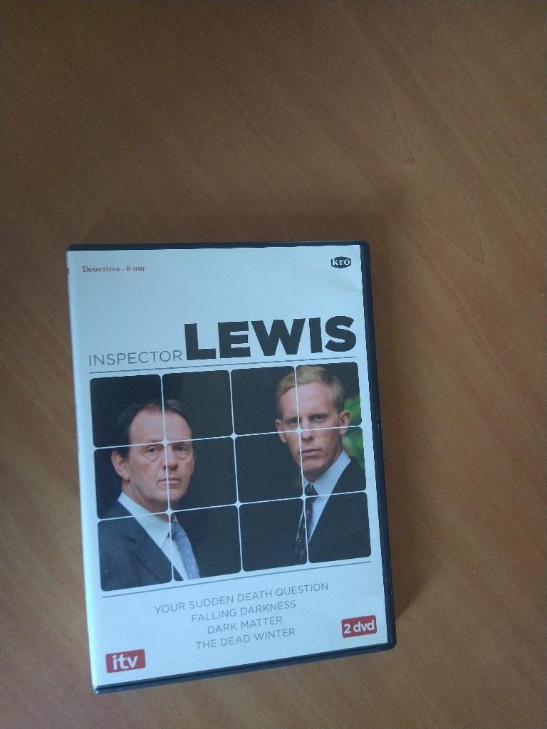 2-DVD Inspector Lewis. Seizoen 4., Cd's en Dvd's, Dvd's | Thrillers en Misdaad, Zo goed als nieuw, Detective en Krimi, Vanaf 12 jaar