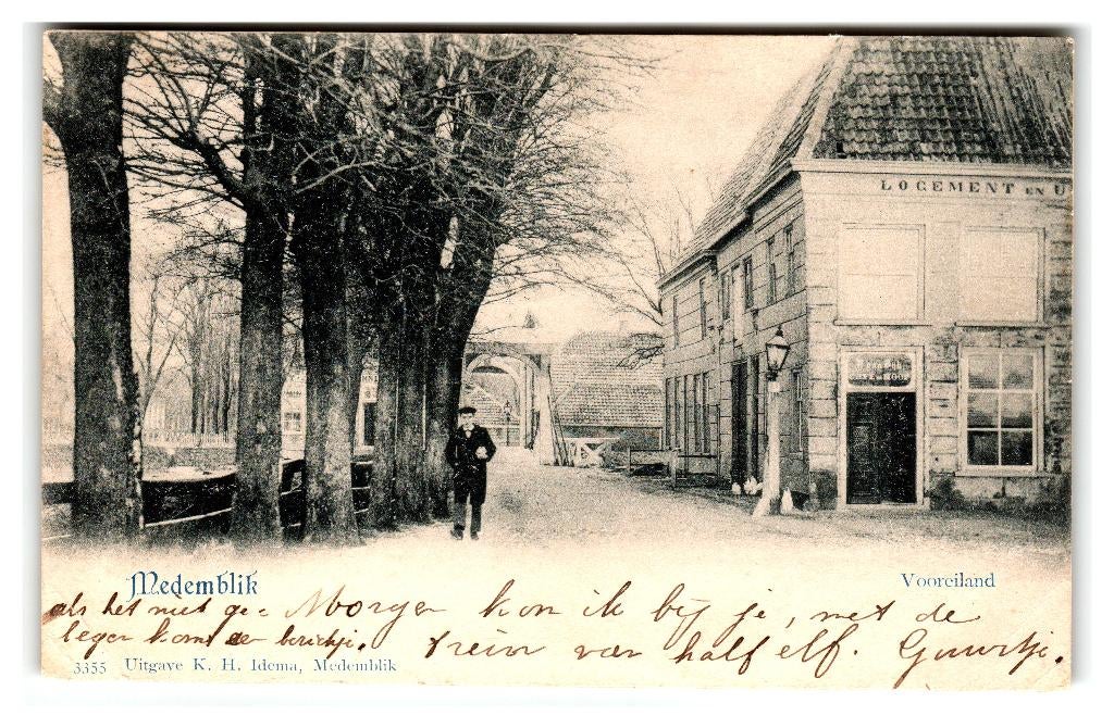 Medemblik, Vooreiland, Verzenden, Voor 1920, Gelopen, Noord-Holland