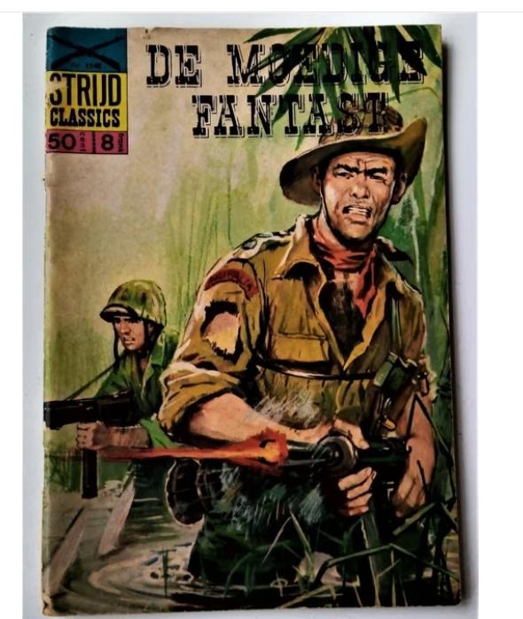 strijd classics nr.1140/1968/1ste druk/de moedige fantast, Boeken, Stripboeken, Eén stripboek, Ophalen of Verzenden, Gelezen