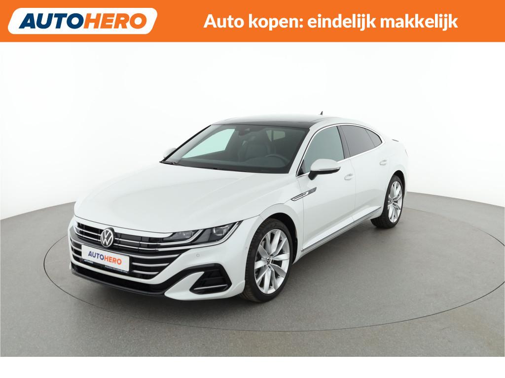 Volkswagen Arteon 1.4 TSI eHybrid R-Line Business+ |JP88205|, Auto's, Arteon, Gebruikt, Met garantie (alle), Wit