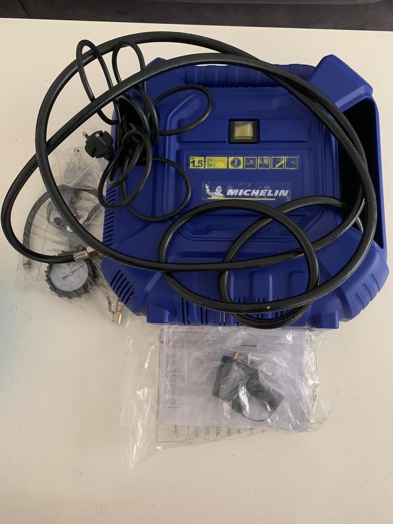 Michelin Compressor 1.5HP., Doe-het-zelf en Verbouw, Compressors, Minder dan 25 liter, Ophalen, Zo goed als nieuw, Minder dan 200 liter/min