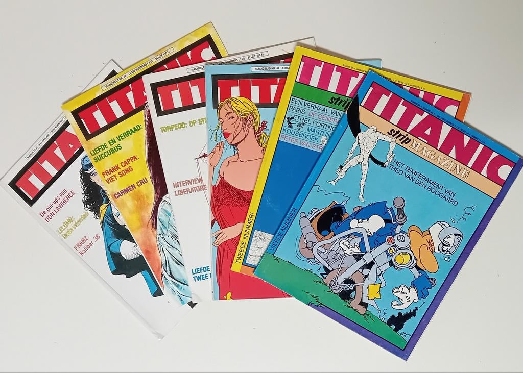 TITANIC MAGAZINE, Meerdere comics, Ophalen of Verzenden, Zo goed als nieuw, Europa