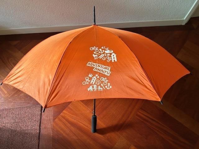 Scouting Nederland Oranje paraplu WSJ19 NIEUW!, Verzamelen, Scouting, Ophalen of Verzenden, Nieuw, Overige typen