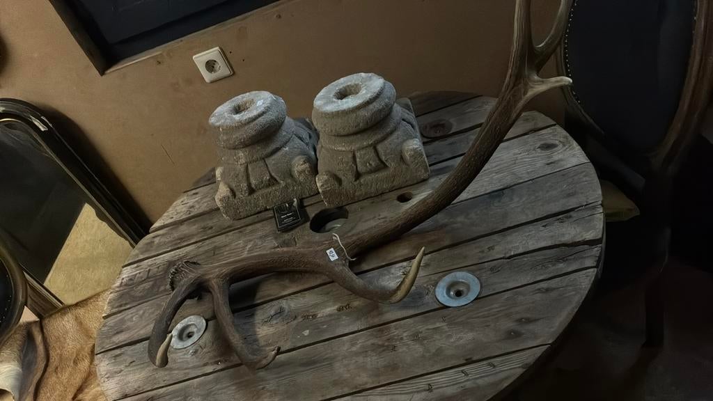 Afwerpstang groot, Ophalen