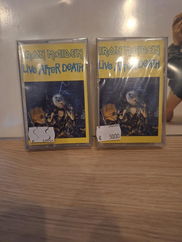 Iron Maiden - Live After Death (2x Cassette), Gebruikt, 2 t/m 25 bandjes, Ophalen of Verzenden, Origineel