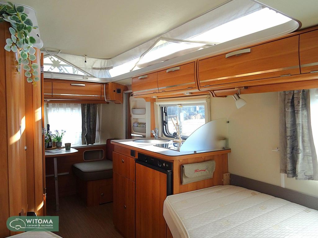 Eriba Touring Troll GT 542 Cassetteluifel fietsenrek, Caravans en Kamperen, Standaardzit, Bedrijf, Overige typen, Eriba