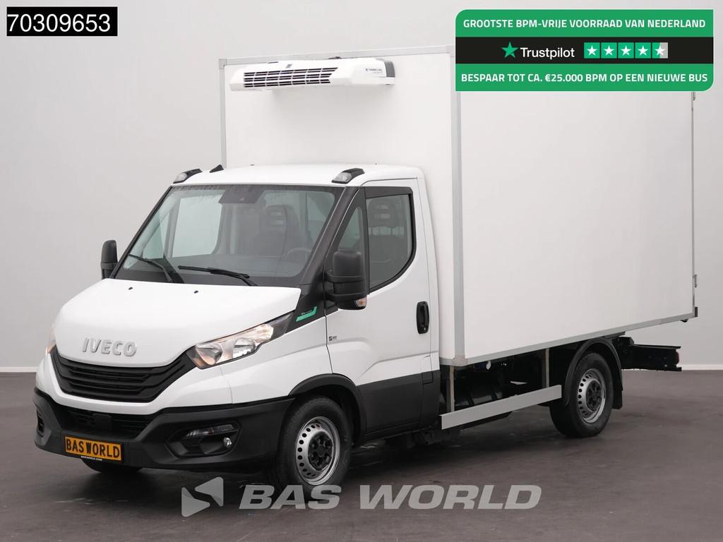 Iveco Daily 35S14 CNG Koelwagen Thermo King V-300 MAX 230v S, Auto's, Stof, Gebruikt, Euro 6, 3155 kg