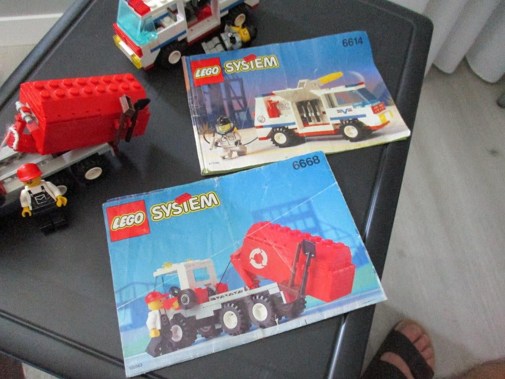 2 setjes lego 6614 - 6668, Ophalen of Verzenden, Gebruikt, Complete set, Lego