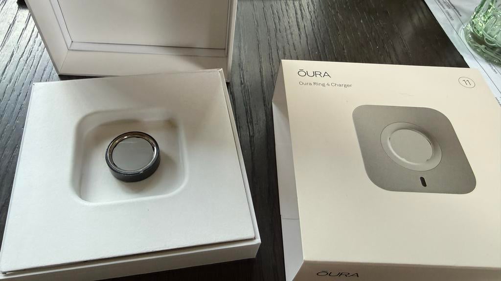 Oura Ring 4 - Maat 11, Ophalen of Verzenden, Gebruikt, Zwart