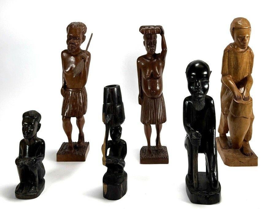 1459. Houten beelden, Afrika, eind 20e eeuw
