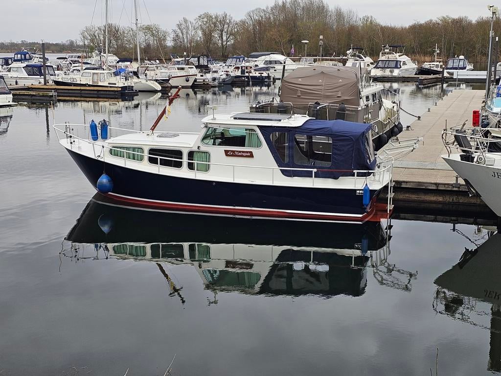 Heerlijke Steurgat Kruiser 1000 OK DAF 575 boegschroef, Watersport en Boten, Gebruikt, Staal, Diesel, Ophalen of Verzenden