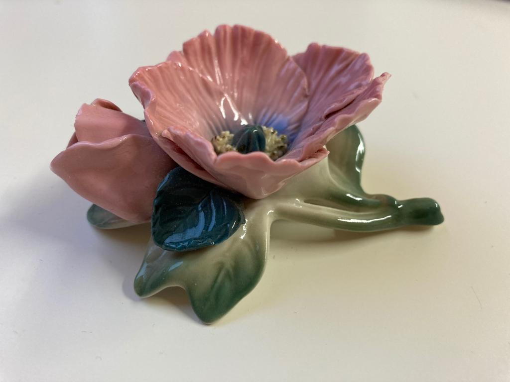 Karl Ens porselein bloem / roos, Ophalen of Verzenden