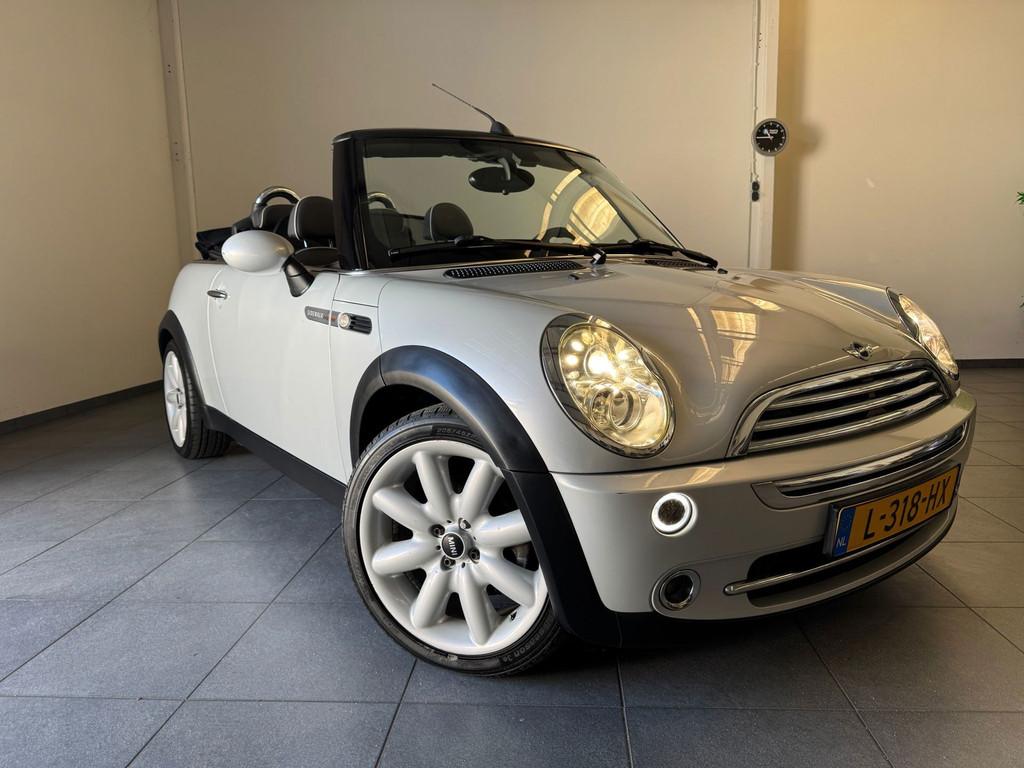 Mini Cooper Cabrio 1.6 Sidewalk automaat / 126000km!, Auto's, Mini, Bedrijf, Te koop, Cabrio, ABS, Airbags, Airconditioning, Boordcomputer