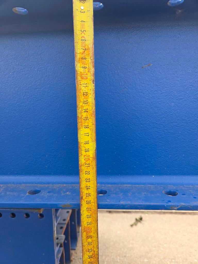 Draagarmstelling enkel en dubbelzijdig zwaar 6.5/7.0x1.6m, Ophalen