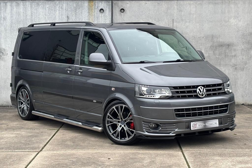 Volkswagen Transporter 2.0 TDI L2H1 4MOTION DC BUDGETLINE DU, Auto's, Automaat, Gebruikt, Zwart, 4 cilinders