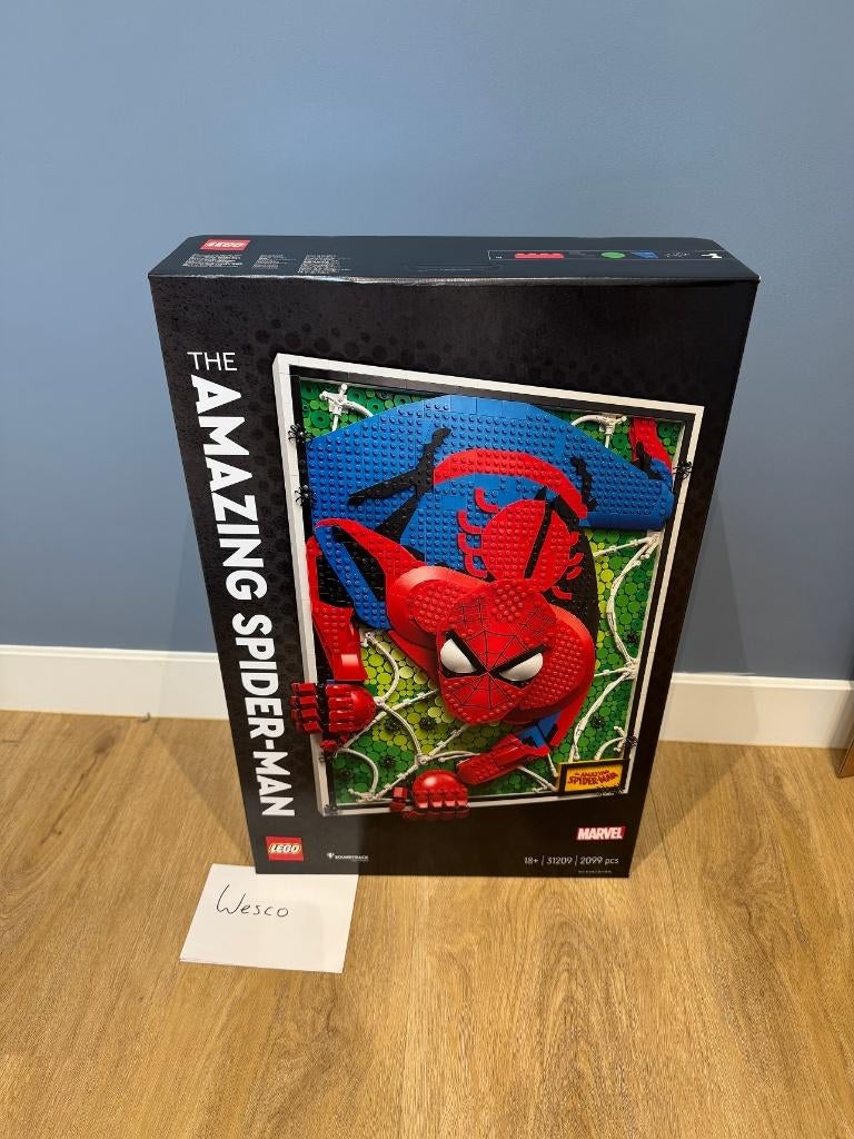 Lego 31209 - Art - The Amazing Spider-Man, Ophalen of Verzenden, Nieuw, Complete set, Lego